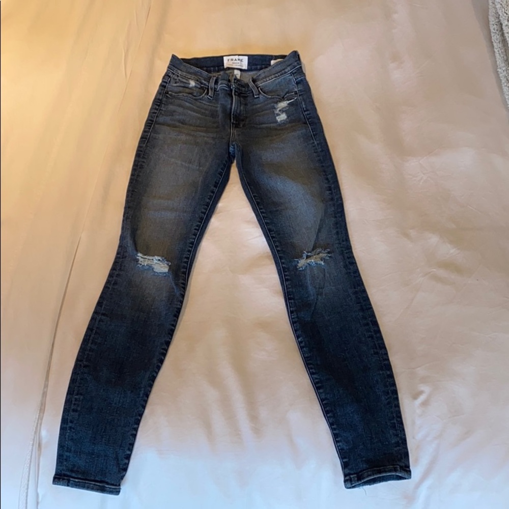 Dark wash Frame jeans